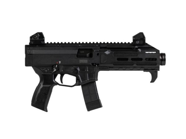 CZ USA Scorpion 3+ Handgun 9mm Luger 20rd Magazines (5) 7.8" 1/2x28 Threaded Barrel Black with QD Sling Mount