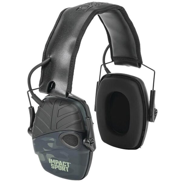Impact Sport Electronic Earmuff NRR 22db Multi-Cam Black – Howard Leight by Honeywell