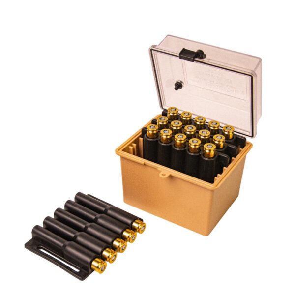 Berry’s Mfg Safari Ammo Box 20rd Large Magnum Clear/Tan