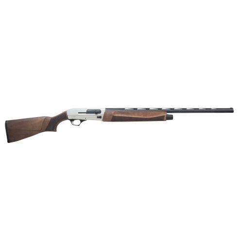 Pointer FT21 Semi-Auto Shotgun 20ga 3″ Chamber 5rd Capacity 28” Barrel Black Receiver Walnut Stock