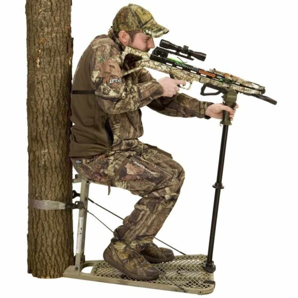 SolidAim Shooting Stick for Rifle & Crossbow – Retractable from 8-60″
