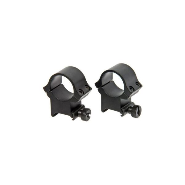 Redfield 4-Hole Aluminum Scope Rings 1″ High Matte