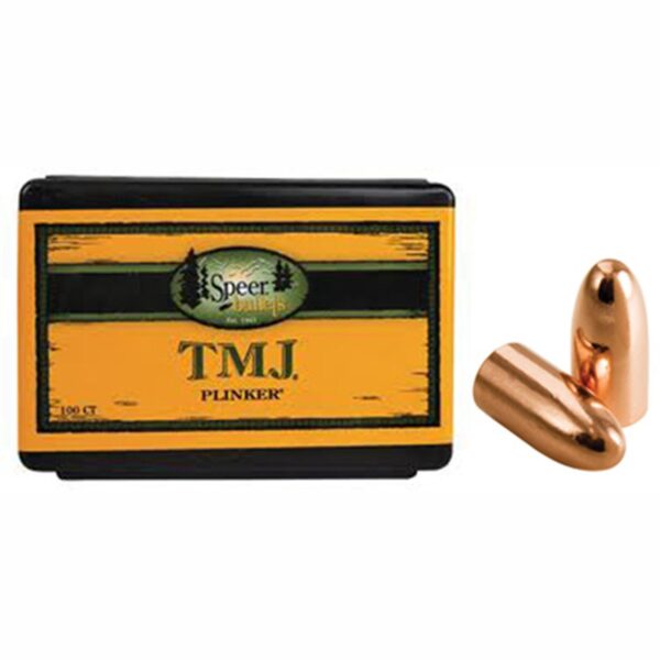Speer TMJ Handgun Bullets (Value Pack) 9mm/38 Auto/380 Cal .355″ 124 gr TMJRN 600/ct