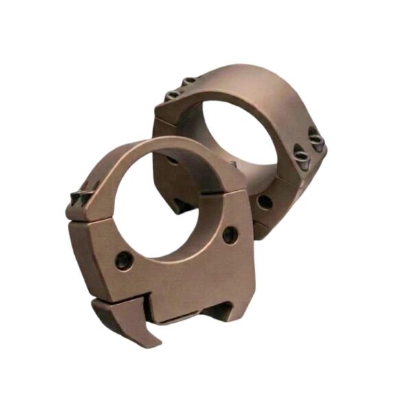 Talley Modern Sporting Scope Rings 1″ High FDE