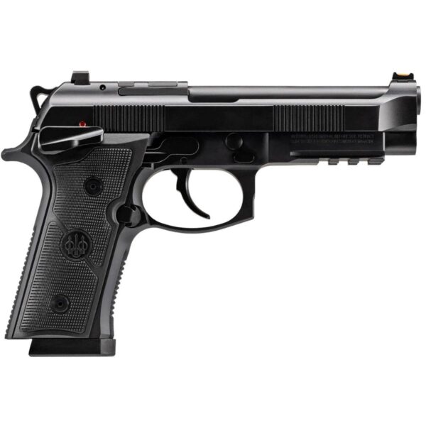 Beretta 92GTS Full Size Handgun 9mm Luger 15rd Magazines(2) 4.7″ Barrel Black