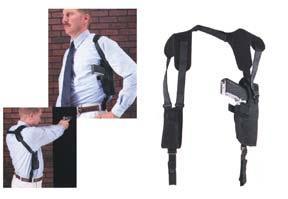 Uncle Mike’s Pro-Pak Horizontal Shoulder Holsters Fits 4.5-5.5″ Large Autos