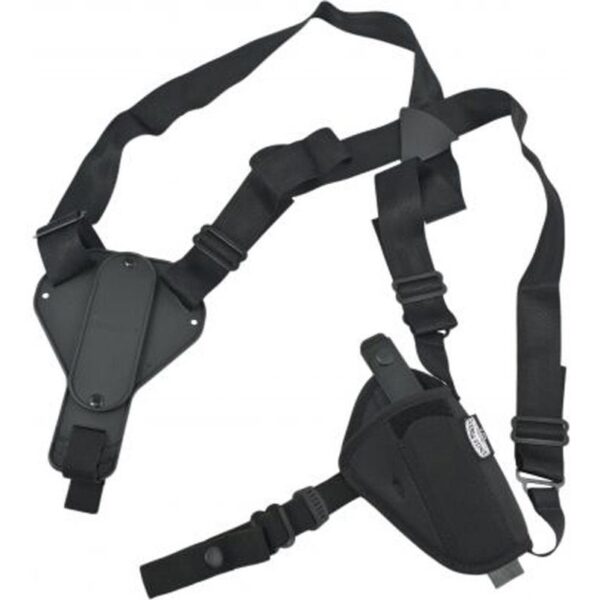 Uncle Mike’s Plain Black Nylon Shoulder Holster 8700 AM#0