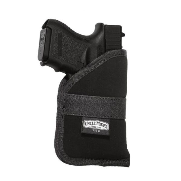 Uncle Mike’s OT IWB Holster Size 4 Black Ambi