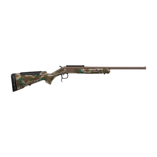 Retay Gamelander Mossy Oak Greenleaf Shotgun 20ga 3″ Chamber Single Shot 22″ Barrel Bronze Cerakote/Greenleaf Stock