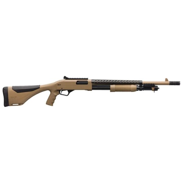 Winchester SXP Extreme Defender FDE Shotgun 12ga 3″ Chamber 5rd Capacity 18″ Barrel FDE Stock