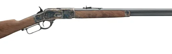 WRA M73 SPTR LEVER RIFLE CH GR3 OCT,S,45 COLT, 24″ GRD II/III WOOD