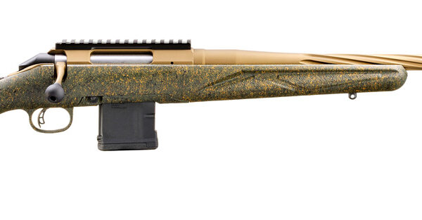 RUGER AMERICAN G2 PRED RFL 223REM 22″ T.B. SPIRAL BBL, GRN SPLTR,BRNT BRNZ 10RD