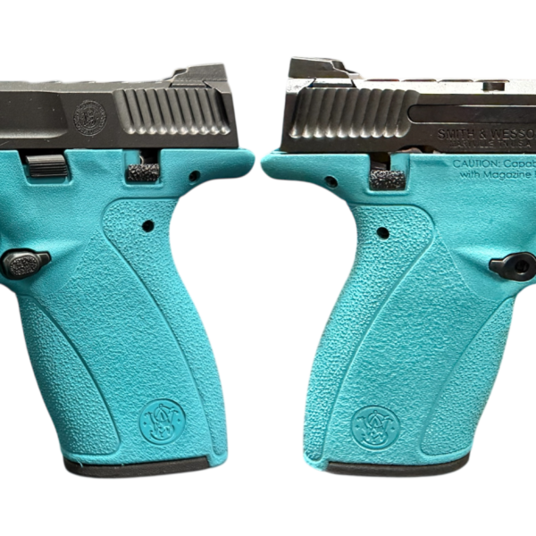 SMITH & WESSON PC BODYGUARD 2.0 CARRY COMP AZTEC TEAL FRM 380ACP PISTOL 3.1″ M.S 1-10RD, 1-12RD MAG