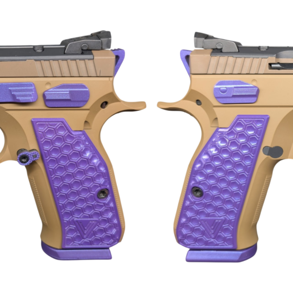 CZ SHADOW II COMPACT PEANUT BUTTER & JELLY 9MM PISTOL 4″ 2-15RD MAGS