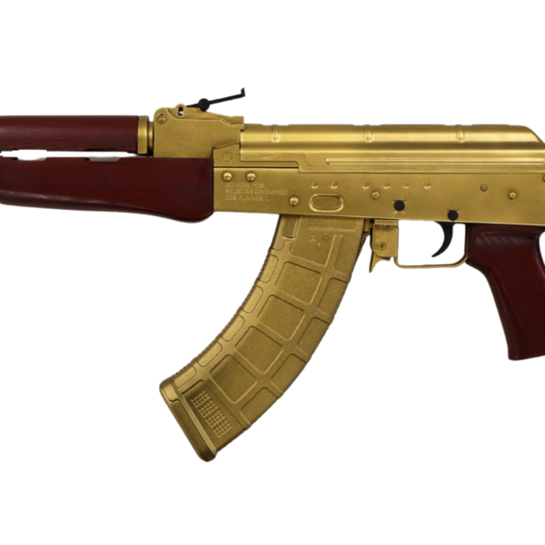 BSR47 Bulgarian AKM Pattern Rifle 7.62×39, Red Star Red/Gold Cerakote, 16.3″ BRL, 30RD PMAG