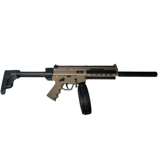 ATI GSG-16 CARBINE 22LR RIFLE 16.25″ TAN SYNTHETIC 110RD ROTARY MAG