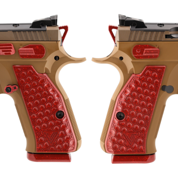 CZ SHADOW II COMPACT PEANUT BUTTER & STRAWBERRY JELLY 9MM PISTOL 4″ 2-15RD MAGS