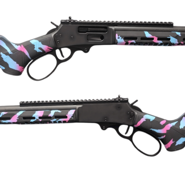 SMITH & WESSON 1854 STEALTH HUNTER MIAMI TIGER 45/70 GOVT LEVER ACTION 16.5″ 5+1RD BLK