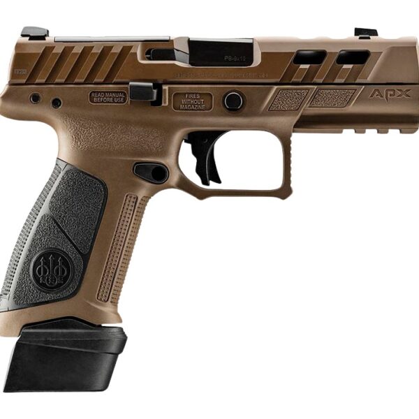 BERETTA APX A1 PORTED 9MM FDE 21+1
