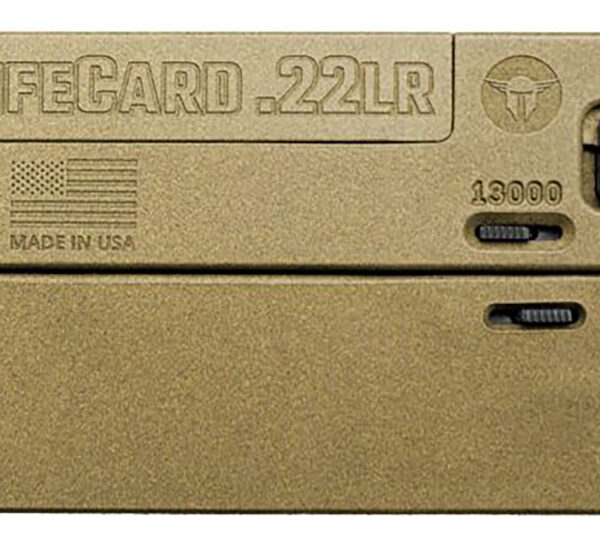 LifeCard  .22LR Polymer,  Burnt Bronze