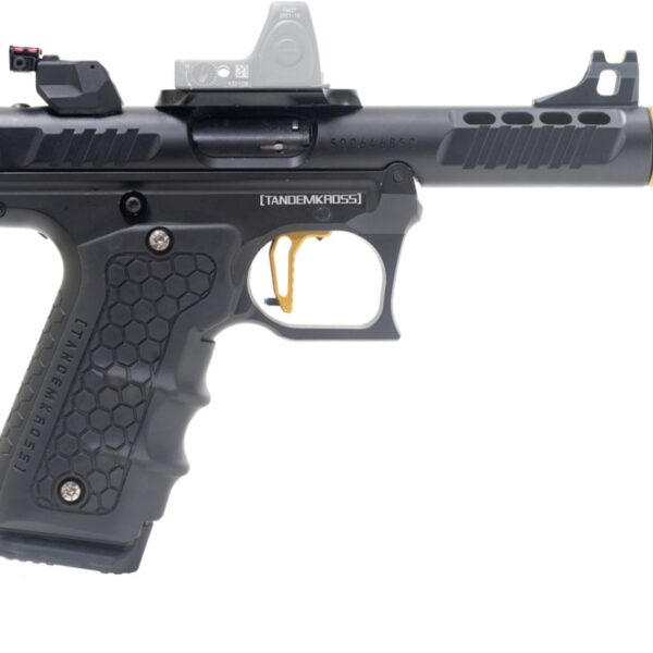 Mark IV 22/45 22LR 4.5″ GC Comp OR Blk/Gld 10rd