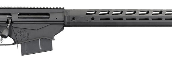 Ruger 18081 Precision  300 Win Mag 5+1 26″ Heavy Contour Barrel with Magnum Muzzle Brake, Tunable Compensator, Type III Hard Coat Anodized Finish, Ruger Precision MSR Stock, Optics Ready