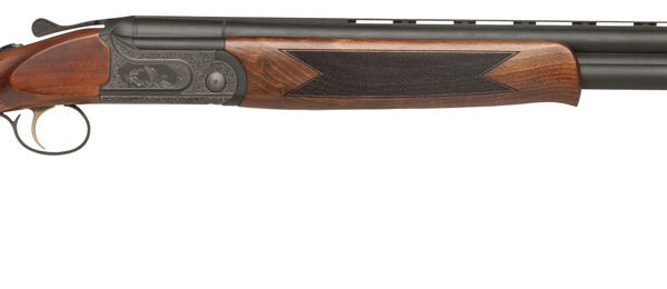 Dickinson LLC GW12B28P Green Wing  12 Gauge 2rd 3″ 28″ Vent Rib Barrel, Engraved Steel Receiver,   Matte Black Metal Finish, Bead Front Sight, Wood Stock & Ejector