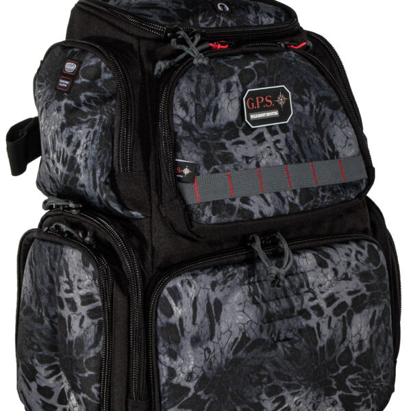 GPS Bags 1711BPPMB Handgunner  PRYM1 Blackout 1000D Nylon Holds 4 Handguns