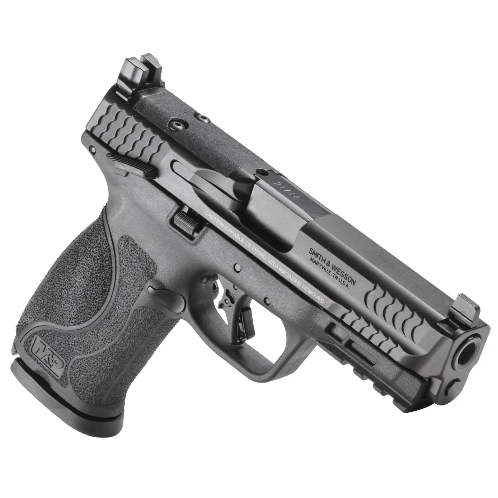 SMITH & WESSON M&P 9 M2.0 9MM PISTOL O.R. 4.22" TS BLACK 2-15RD MAGS - Image 2