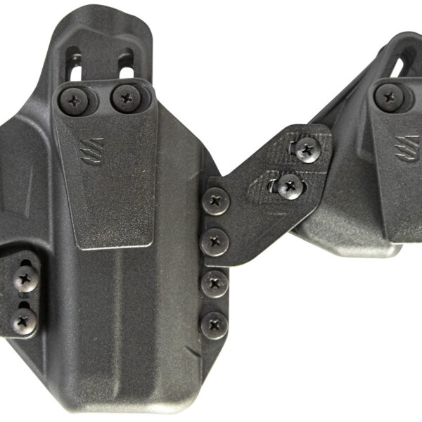 Blackhawk 416100BK Stache Premium Kit IWB Size 00 Black Polymer Belt Clip Compatible w/Glock 17/22/31 Ambidextrous