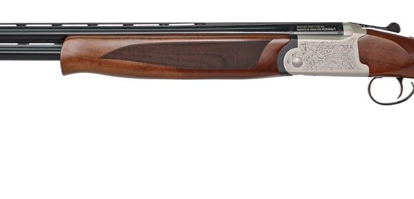 Iver Johnson Arms IJ60028LW28S IJ600 Lightweight Full Size 28 Gauge Break Open 3″ 2rd 28″ Black Over/Under Vent Rib Barrel, Silver Engraved Aluminum Receiver, Fixed Walnut Wood Stock, Ambidextrous