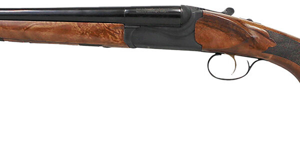 Iver Johnson Arms IJ800-20 IJ800 12 Gauge Break Open 3″ 2 Shot 20″ Black Side By Side Barrel, Black Steel Receiver, Fixed Walnut Wood Stock, Ambidextrous