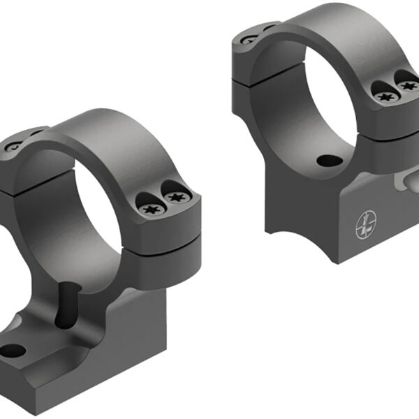 Leupold 177160 BackCountry Black 7075 T-6 Aluminum 30mm Tube High Fits Weatherby Mark V 6 Lug