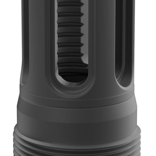 Breek Arms BRK4421 Sentinel Caged Plan B Black Nitride Steel 5/8″x24 Threads 30 Cal