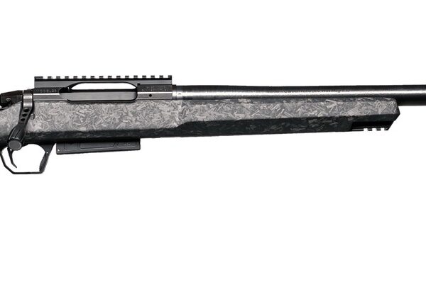 Christensen Arms 801-14060-00 MCR 22 Creedmoor 4+1 20″ Carbon Fiber Threaded Barrel Black Nitride Receiver w/Picatinny Rail, Black Adj Cheek Riser w/Pistol Grip Carbon Fiber Stock