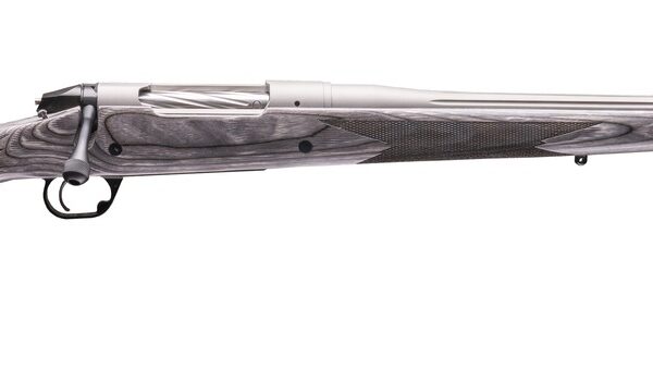 Bergara Rifles BPR40-308 Premier Platinum Stalker Full Size 308 Win 20″ 5+1 Titanium Cerakote Fluted Threaded Barrel, Titanium Cerakote Stainless Steel Drilled & Tapped Receiver, Gray Pepper Fixed Mon