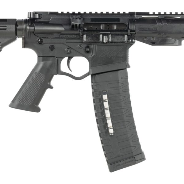 ATI ATIGAX5567ML60TBNS Alpha Maxx 5.56 NATO 60+1 7.50″ Black Threaded Barrel, Black Receiver w/Picatinny Rail, Black Polymer Blade, Black A2 Grip