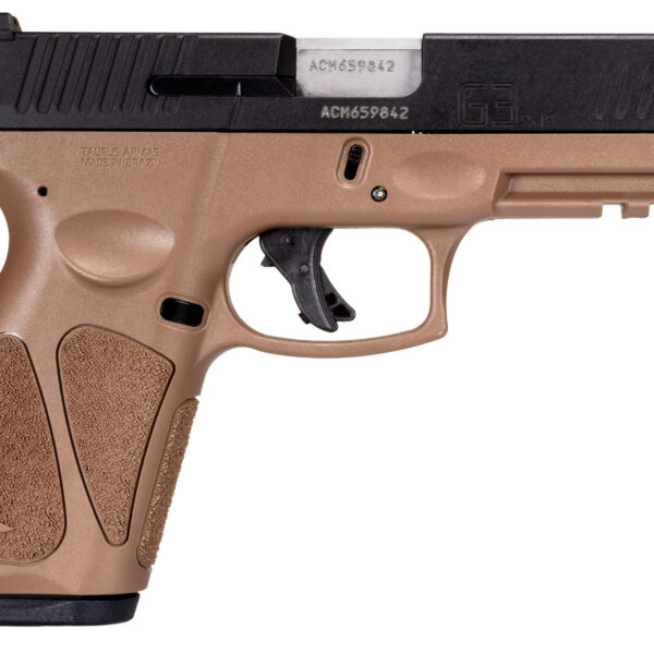 TAURUS G3 9MM BLK/BROWN 4″ 17+1