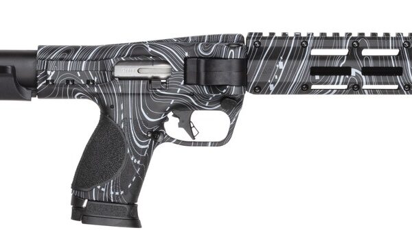 Smith & Wesson 14578 M&P FPC 9mm Luger 23+1 16.25″ Black Oxide Barrel, Black Topo Aluminum Receiver w/Picatinny Rail, M-LOK Handguard, Black Synthetic Fixed w/Storage Stock, M2.0 Compact Grip