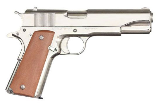 ROCK ISLAND ARMORY M1911-A1 GI 38SPR 5″ NICKEL