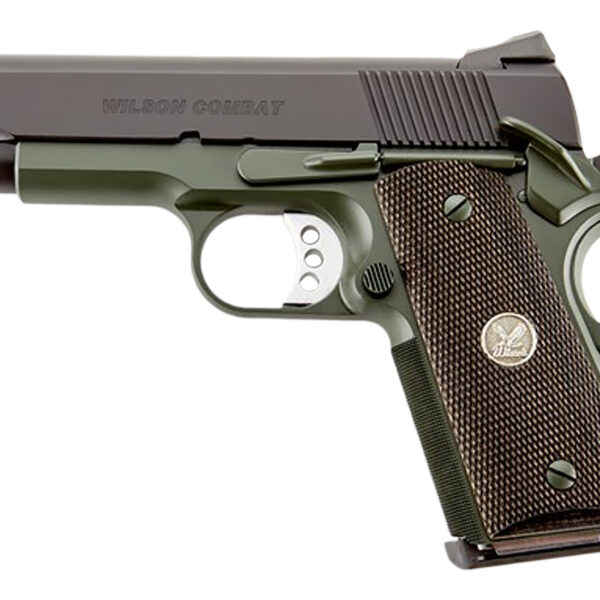 WILSON COMBAT CQBC 45ACP 4″ 8+1 BLK/GRN CA