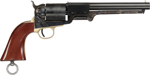 CIMARRON TUCO 45LC – 7.5″ CC/BLUED ENGRAVED WALNUT