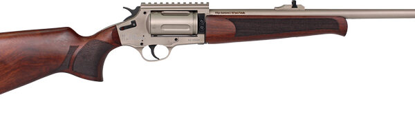IVER JOHNSON 1000 410 3″ 20″ – REVOLVER SHOTGUN NICKEL WALNUT
