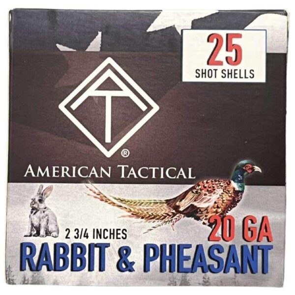ATI Game Load Shotshell 20ga 2-3/4″ 1oz 1220 fps #4 25/ct