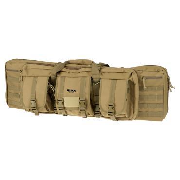 ATI 36in TACTICAL DOUBLE GUN CASE TAN RUKX GEAR