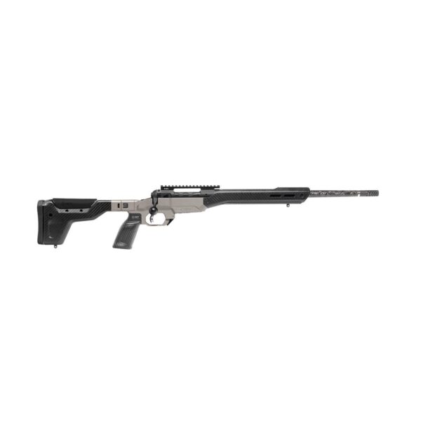 Savage 110 Ultralite Elite Rifle 6.5 PRC 3rd Capacity 18” Threaded Gray Metal Barrel Black Synthetic Stock