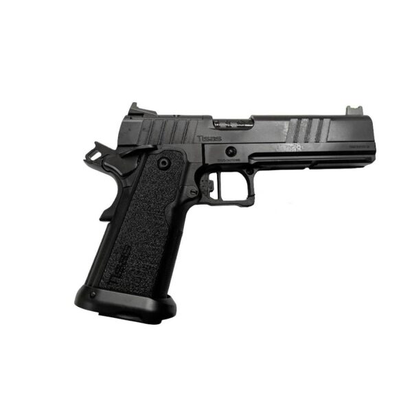 Tisas 1911 Duty DS Handgun 9mm Luger 18rd Magazines(2) 5″ Barrel QPQ Rail Optics Ready AOS
