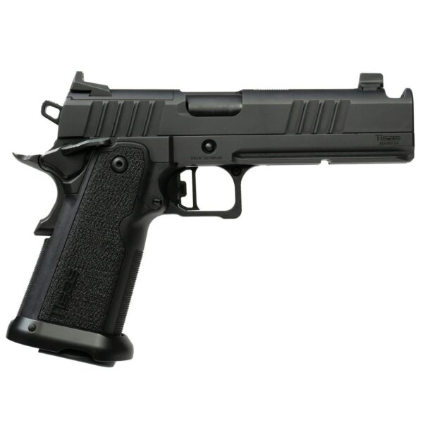 Tisas 1911 Duty 9 DS Comp Handgun 9mm Luger 17rd Magazines(2) 5″ Compensated Barrel QPQ Finish