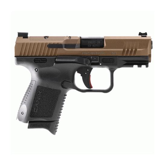 Canik TP9 Elite SC 9mm Luger 12rd Magazine 3.5″ Barrel Bronze Cerakote Full Kit- BLEMISHED