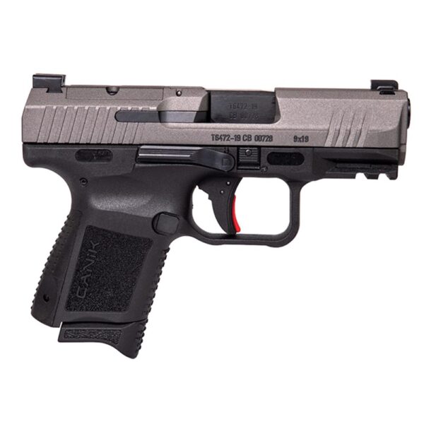 DEMO Canik TP9 Elite SC 9mm Luger 12rd Magazine 3.5″ Barrel Tungsten Slide/ Black Grip